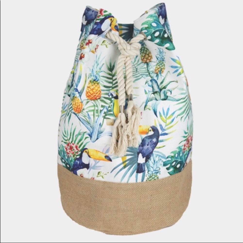 Large Tropical Tote